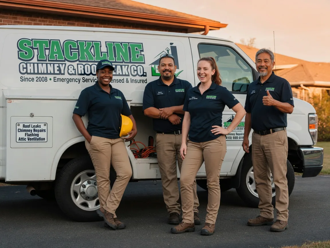 Chimney flashing repair company in Shannon, IL